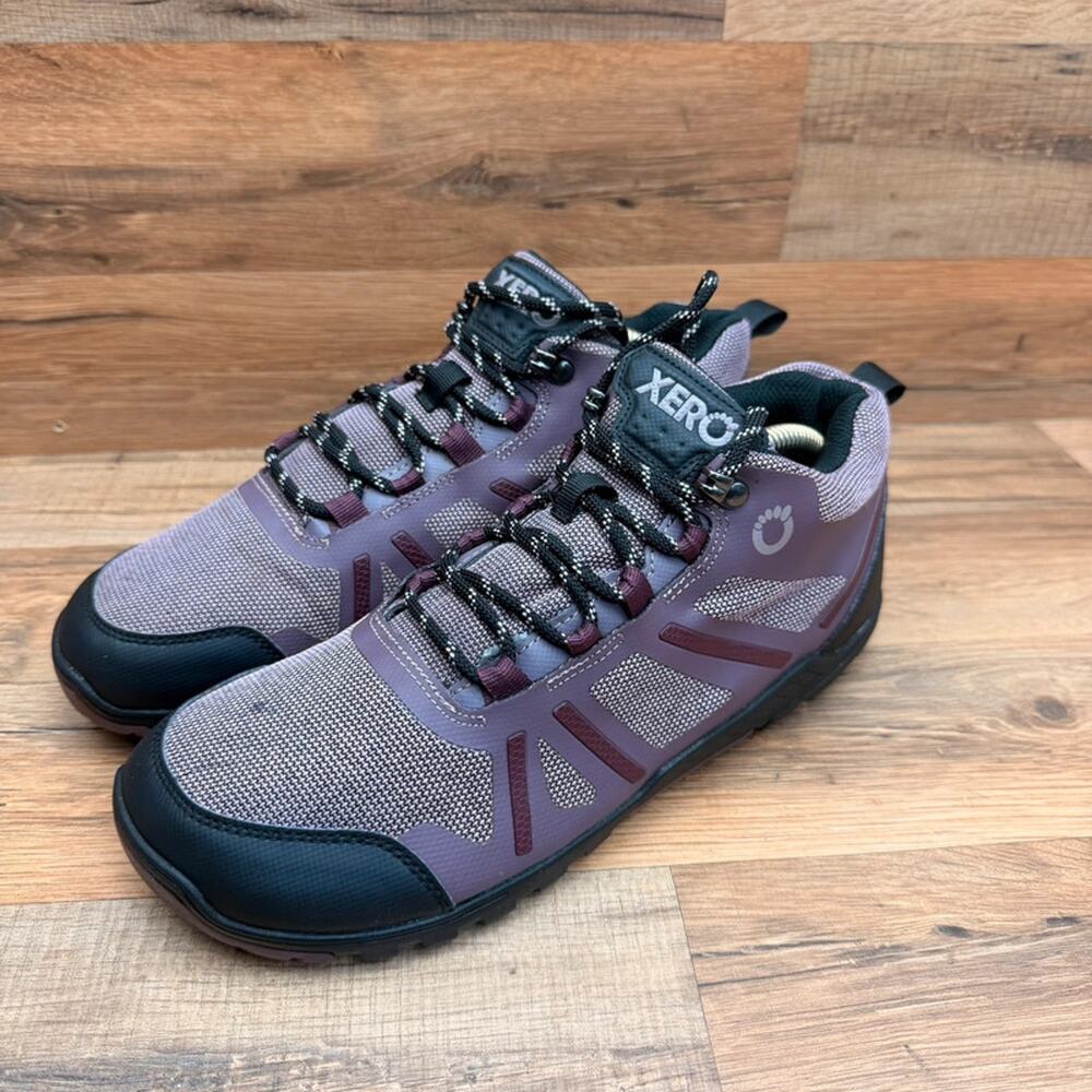 Xero Shoes Daylite Hiker Fusion Womens 10.5 Mauve Purple Barefoot Minimalist
